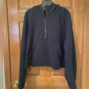 Lululemon Scuba Oversized Half-Zip Hoodie - XL/XXL - Black